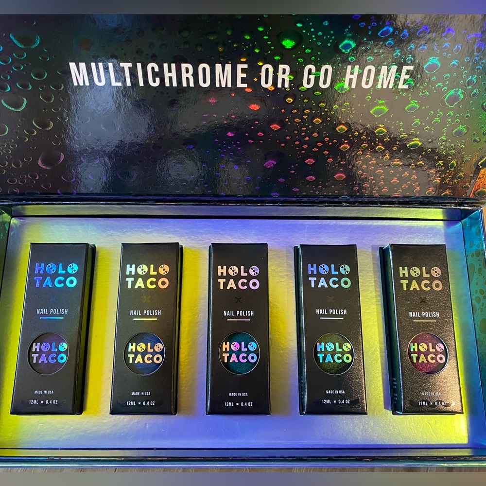 Holo Taco Multichrome Collection Box WITH Polishes